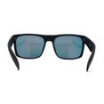 thumbnail image 2 of Mens OG Flat Top Rectangle Gangster Mob Shade Sunglasses Orange Mirror, 2 of 4