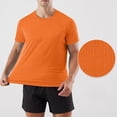 thumbnail image 2 of Besolor Mens Short Sleeve Shirts Summer Quick Dry Wicking Athletic Running Gym Workout Casual Basic Tee Tops, 2 of 7