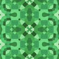 thumbnail image 1 of Ahgly Company Machine Washable Indoor Square Transitional Neon Green Area Rugs, 4' Square, 1 of 7