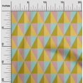 thumbnail image 2 of oneOone Cotton Poplin Yellow Fabric Geometric Sewing Craft Projects Fabric Prints By Yard 42 Inch Wide, 2 of 4