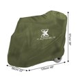 thumbnail image 3 of Unique Bargains 48"x22"x38" Motorbike Mobility Scooter Rainproof Cover Waterproof Rain Protection 210D Oxford Green, 3 of 9