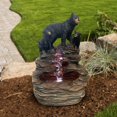 thumbnail image 4 of Angelo Décor Bear with Cubs Fountain, 4 of 4