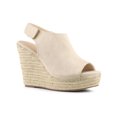 thumbnail image 1 of BLISSFUL STEP Sandales Compensées à Plateforme Espadrilles pour Femmes Beige 6, 1 of 8