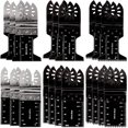 thumbnail image 1 of Oscillating Multi-tool Blade - 6 Types Heavy Duty Oscillating Saw Blade - Universal Fit Quick Release - 20 Pack, 1 of 5