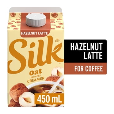 Silk Oat Coffee Creamer, Hazelnut Latte, Dairy-Free
