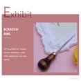 thumbnail image 3 of OUNONA 5Pcs Multi Color Sewing Awl Tools with Wooden Handle for Carpets Canvas and Upholstery, 3 of 8