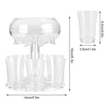 thumbnail image 3 of Vaidha 6 Shot Glass Dispenser and Dispenser For Filling Liquids Shots Dispense, 3 of 4