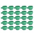 thumbnail image 1 of 25Pcs Mini Bird Parrots Food Water Bowl Inlay Installation Round Green Parrots Small Food Water Bowl For Farms Home S, 1 of 8