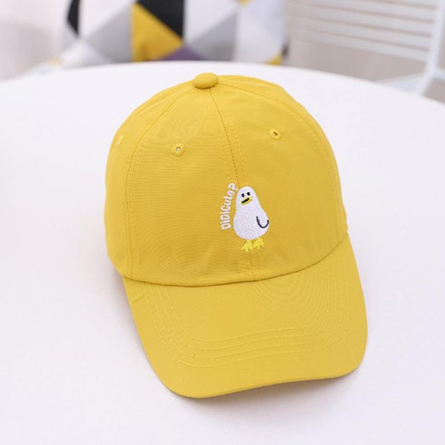 Children‘S Hat Korean Soft Top Small Fresh Hat With Sunshade Quick-Drying Baseball Cap