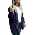thumbnail image 3 of Innerwin Manteau à Capuche pour Femmes, Veste d'Hiver Chaude à Manches Longues, Bleu 4TG, 3 of 6