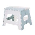 thumbnail image 1 of Home Kids Children Plastic Folding Step Stool Portable Folding Chair Small Bench Stool, 1 of 6