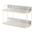 thumbnail image 1 of Storage Holder, Versatile Using Double Layer Easy Installation Storage Rack Organizer Destop Organizer  For Kitchen For Comestics, 1 of 8