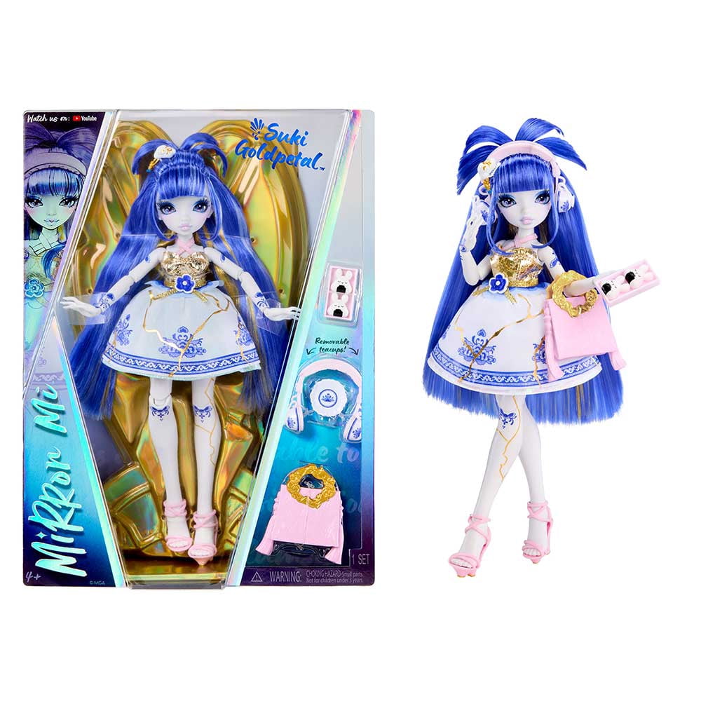 Mirror Mi Suki Goldpetal Fashion Doll with Accessories, Fragile Emotion Fantasy Doll