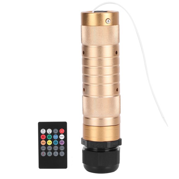 LED Fiber Optic Light,, Without Explosion Memory Function Electroplated Alloy Fiber Optic Lights,  For Billboards For Bars US 100-240V