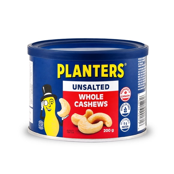 Planters Cashews, Roasted & Unsalted