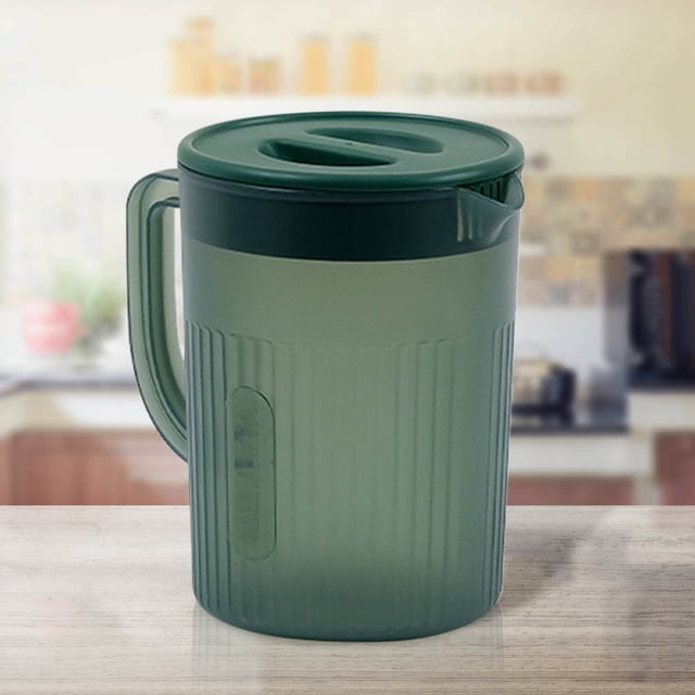 Boovnll Pitcher, Refrigerator Cold Kettle Household Cold Water Cup Large Capacity High Temperature Water Storage Summer Drink Bucket Cold Kettle Cold Kettle, Kitchen Gadgets
