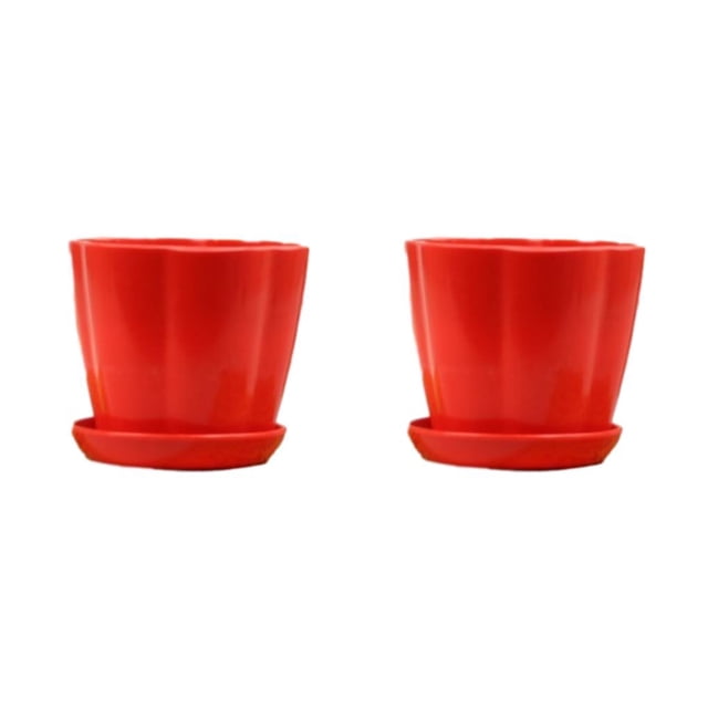 QualitChoice Durability Classic - Long-lasting And Elegant Office Decor Accessories Home Red M,1 2Set