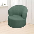 thumbnail image 2 of Cxui Housse Extensible pour Fauteuil pour Fauteuil Tonneau Pivotant, Housse Élastique pour Fauteuil Inclinable Moderne, Housse de Canapé pour Fauteuil Club, Lavable à la Machine (1 Pcs) Vert Pois, 2 of 7