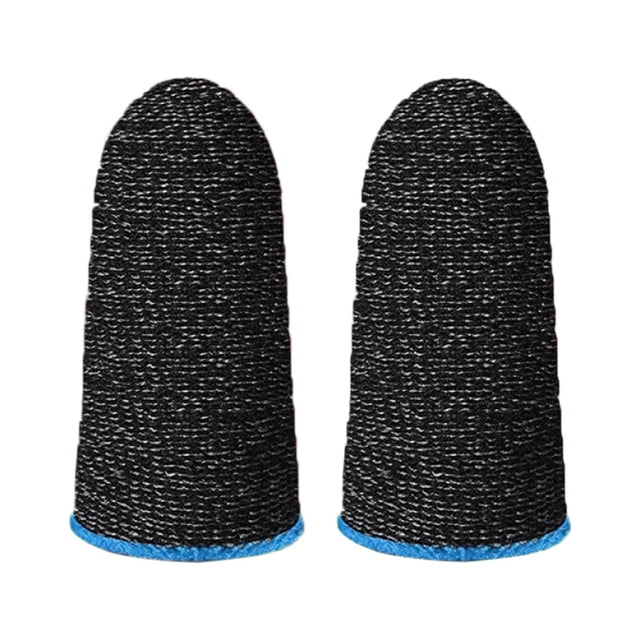 Gaming Sleeve Gaming Thumb Sleeve Mobile Game Controller Finger Sleeve Gaming Finger Sleeve Mobile Game Controller Thumb Sleeve Touch Screen Finger Cover Breathable Anti SlipBlue
