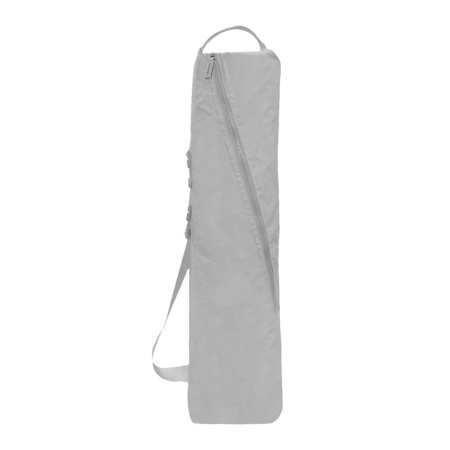 Lipstore Sac pour Tapis Porte-Tapis d'Exercice Sac de Rangement Léger pour Parc Bureau Gym Gris Pâle