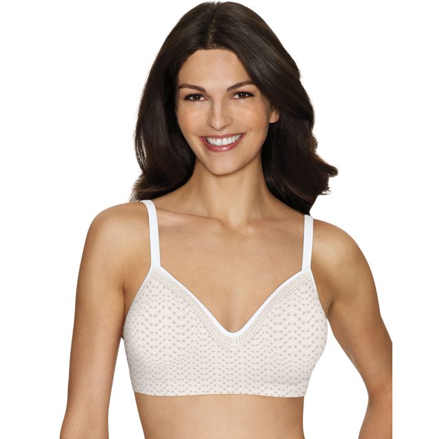 Hanes Dentelle Confort Evolution Sans Armature pour Femmes, m, Tick Tock Chevron Imprimé