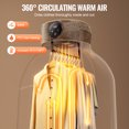 thumbnail image 3 of VEVOR Portable Clothes Dryer PTC Heating & LED Display Dryer Bag 5-H Timer 600W, 3 of 9