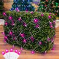 thumbnail image 1 of Novelty Lights 4x6 Pink Net Lights, 100 LED Outdoor Bush & Hedge Lights, 1 of 6