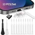 thumbnail image 1 of Uscallm Phone Port Cleaning Kit, 13PCS Cell Phone Charging Port Cleaner Brush Set for Android, USB-C Port Cleaner Tool, Laptop Headphone Jack Dust Removal Kit, Electronic Device Maintenance, 1 of 3