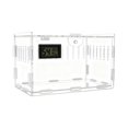 thumbnail image 1 of Bunblic Acrylic Spider Enclosure Container Reptile Tank for Hermit Crab Frogs Gerbil S Size Single Grid, 1 of 8