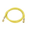 thumbnail image 1 of Unique Bargains 1.5m 1/4 SAE Thread Connector 600PSI Refrigeration Charging Hose Tube Yellow, 1 of 4