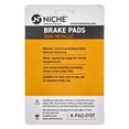 thumbnail image 2 of Niche Front Brake Pad Set for Yamaha TTR125 Semi-Metallic Motorcycle 519-KPA2319D, 2 of 5
