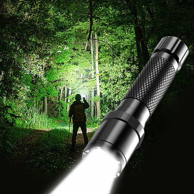 TACILIP Lampe de Poche d'Urgence Extérieure Télescopique Rechargeable Multifonction à Longue Portée à Lumière Puissante pour l'Extérieur, Cadeaux pour Maman