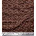 thumbnail image 1 of Soimoi Silk Fabric Triangle Shirting Printed Fabric 1 Yard 42 Inch Wide, 1 of 3