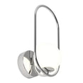 thumbnail image 1 of Artika Bloom Contemporary LED Wall Sconce Light Chrome Frosted Diffuser, 1 of 5