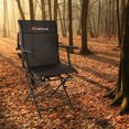 thumbnail image 4 of Chaise de Chasse Pivotante Goplus Chaise en Maille Pliable avec Accoudoirs pour Activités de Plein Air, 4 of 10