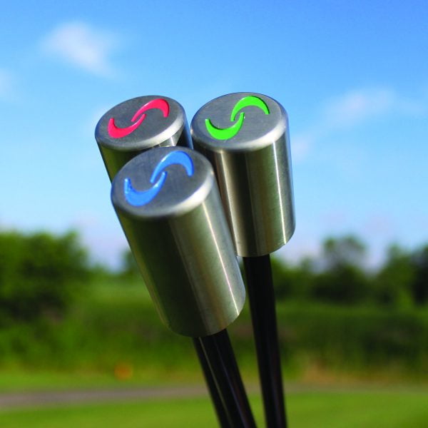 SuperSpeed Golf Junior Allstar (Ages 8-11) Training System 3 Piece Club Set Super Speed, Green, Blue, red (SSAS)