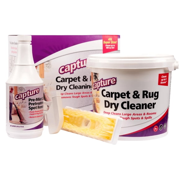 Capture Trousse de Soins Complets pour Tapis 400 - Canapé et Rembourrage pour la Maison, Tapis de Voiture, Solution de Nettoyage pour Tapis pour Chiens et Chats - Force Odeur E