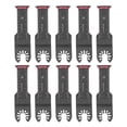 thumbnail image 2 of Universal Oscillating Saw Blades, Independent Packaging Oscillating Saw Blades 10Pcs Quick Release  for Accurate Cutting, 2 of 7