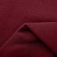thumbnail image 5 of Yanlir Veste à Capuche à Manches Longues pour Femmes Doublée en Polaire Confortable Fermeture Éclair devant Vêtement d'Extérieur Décontracté Hiver Chaud Chandail Doux Tissu Poches Mode Urbaine (Vin, G), 5 of 5
