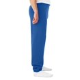 thumbnail image 2 of Jerzees Mens NuBlend Elastic Bottom Sweatpants, XL, True Red, 2 of 5