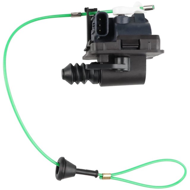 SUTENGDA Couvercle de Carburant de Remplacement Premium pour Honda Civic Noir+vert Style