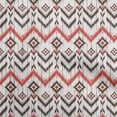 thumbnail image 1 of oneOone Polyester Spandex Red Fabric Asian Ikat Fabric For Sewing Printed Craft Fabric By The Yard 56 Inch Wide, 1 of 4