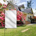 thumbnail image 3 of ANLEY Solid White Plain Colored Blank DIY Garden Flags - 18x12.5 Inch, 3 of 6