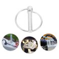 thumbnail image 2 of Miangastore Heavy Duty Lynch Pin Assortment Kit With Ring For Tractor Accessories And Trailer Hitch Pins Locking Pins For Secure Attachment Metal Pins For Utility Trailer, 2 of 7