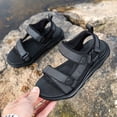 thumbnail image 2 of Sandales pour Petits Garçons pour Activités de Plein Air, Tenue Décontractée, Design Fixe, Chaussures d'Été Durables pour Enfants, Taille 6-7T, 2 of 7