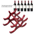 thumbnail image 3 of Red Wine Shelf Practical Density Board Material Red Wine Rack Sturdy And Durable For Bottle Wine Restaurant Home Decoration Home, 3 of 8