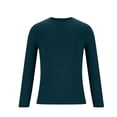 thumbnail image 2 of Jalioing Men's Crew Neck Sweaters Casual Basic Long Sleeve Pullover Sweater Fall Winter Solid Color Knit Shirts, 2 of 5