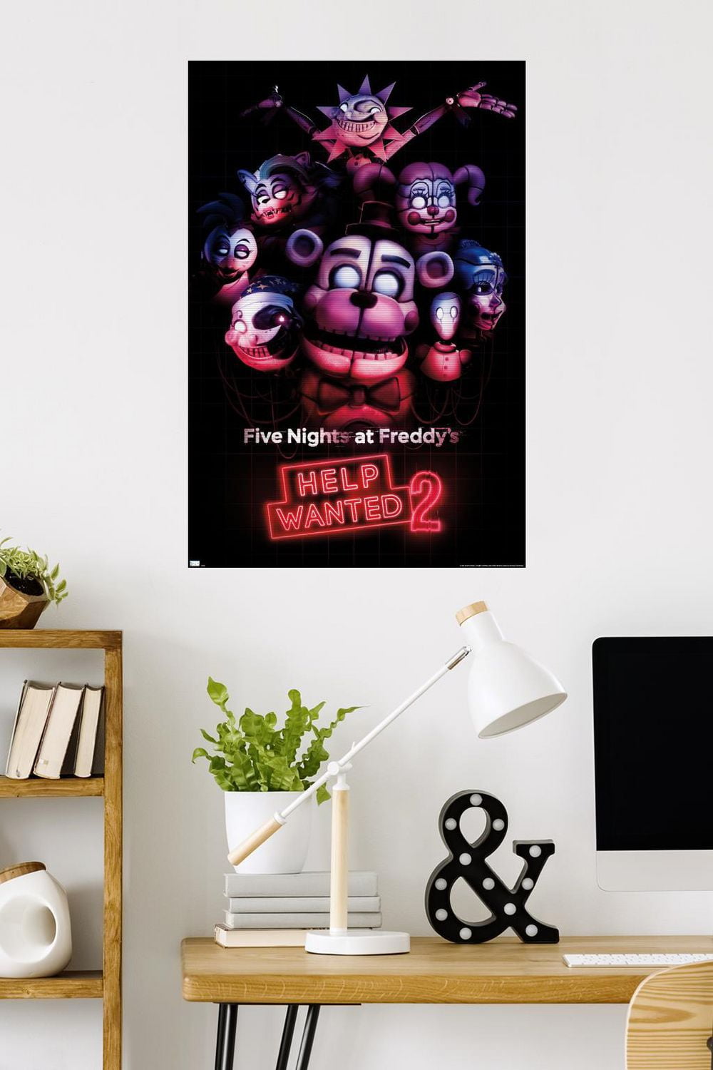 Five Nights at Freddy's: Help Wanted 2 - Key Art Wall Poster, 22.375" x 34"