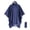 Blue, variant on Sentmoon Men Rain Jacket with Hood Long Sleeve Rain Coats for Men Solid Color Waterproof Ponchos for Outdoor Activities Green Free Size