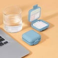 thumbnail image 1 of Blueek Plastic Medication Dispenser - Innovative Divider Cutter for Accurate Dosage | Travel-Friendly, Cost-Effective Pill Organizer, 1 of 7